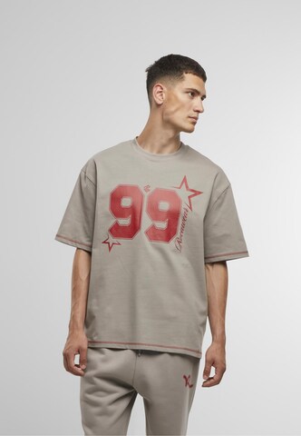 T-Shirt ROCAWEAR en marron : devant