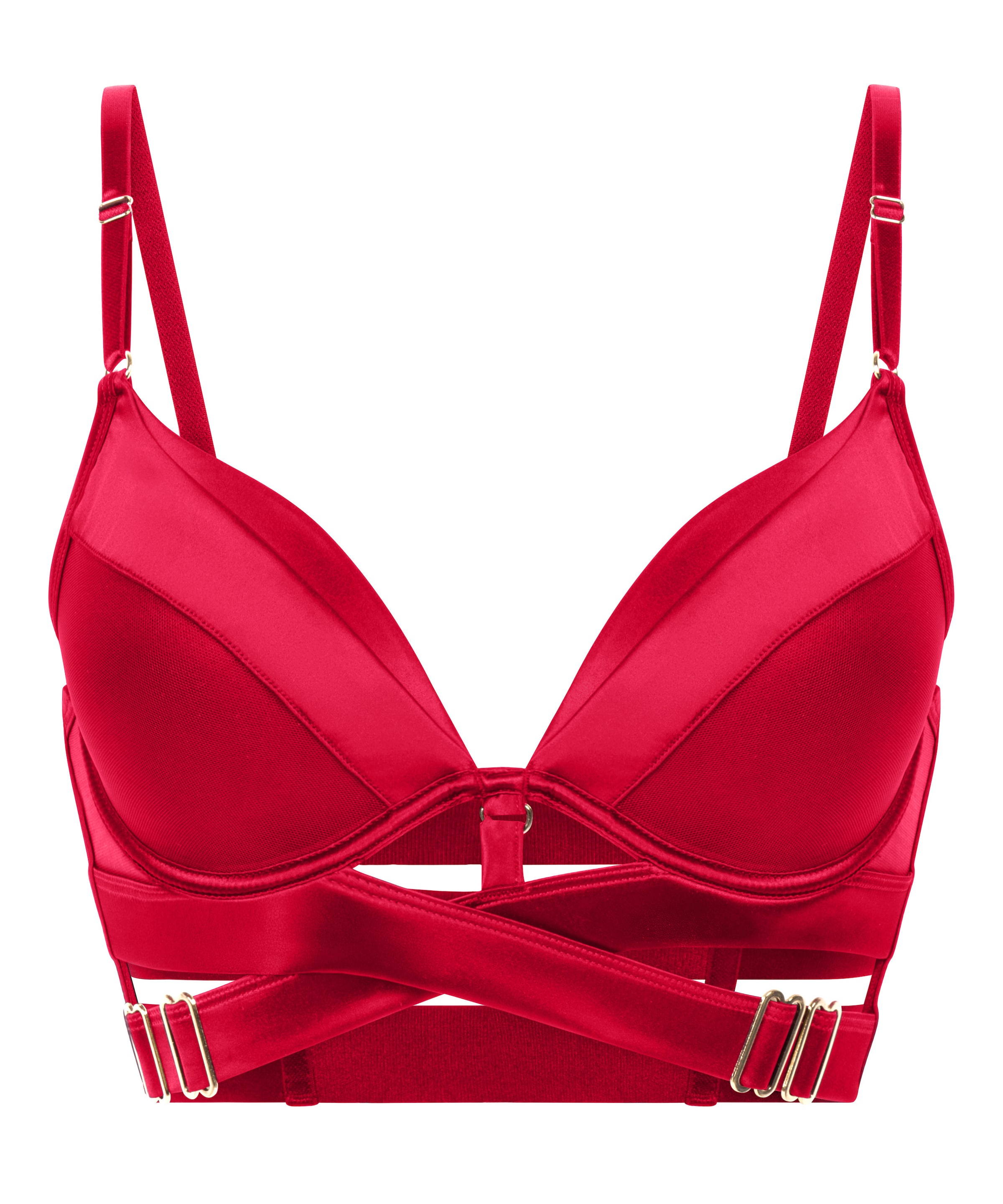 Hunkemöller Push-up BH in Roze: voorkant