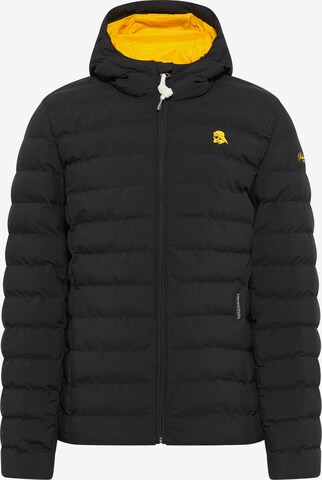 Schmuddelwedda Winter Jacket in Black: front