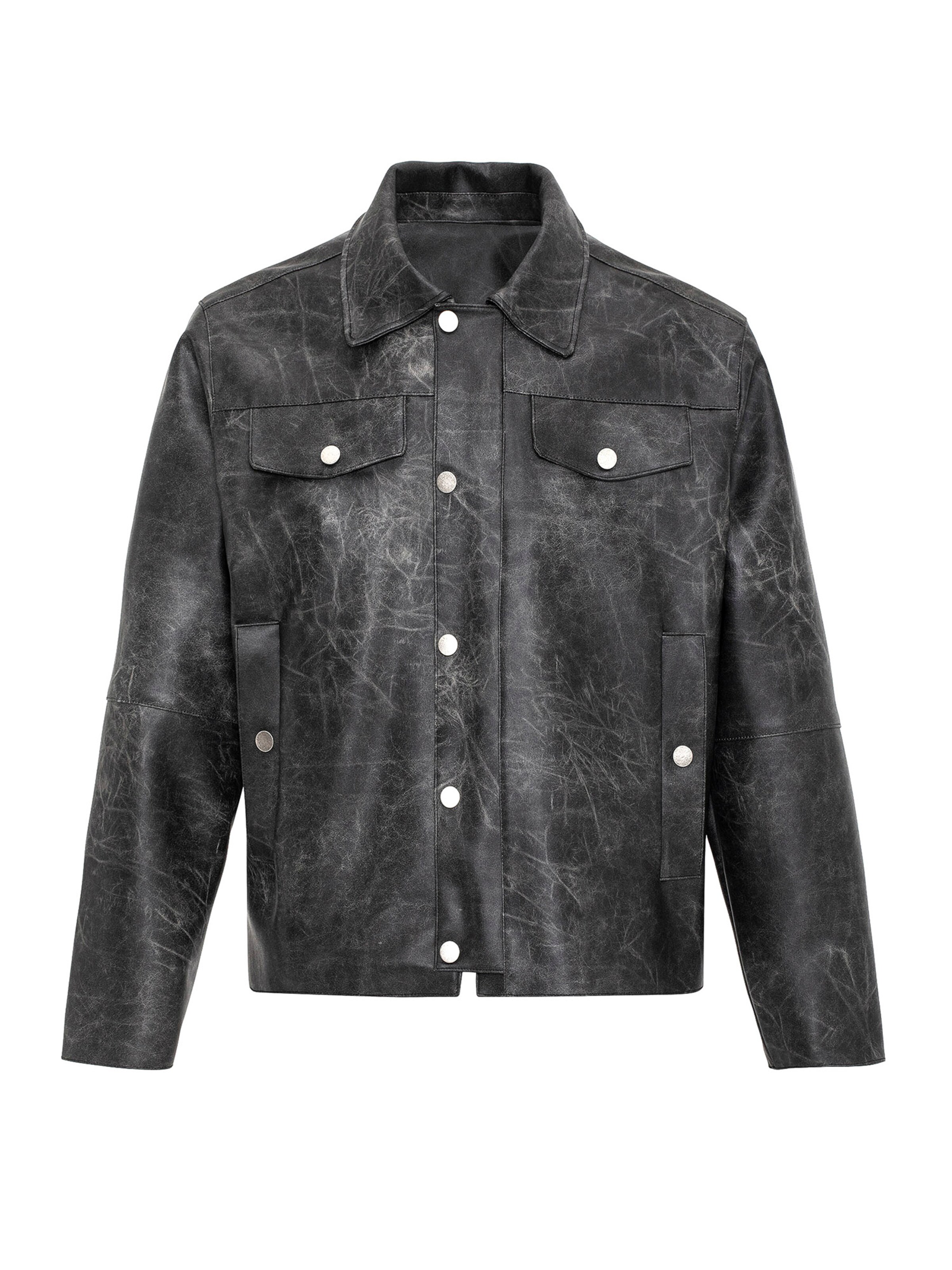 Antioch Övergångsjacka i svart: framsida