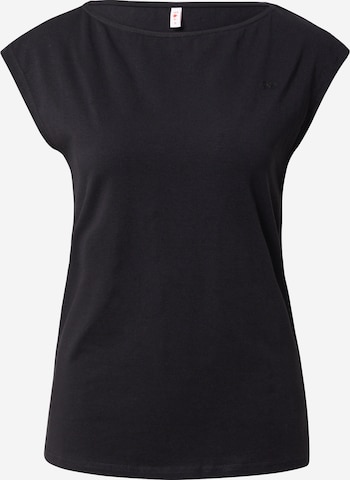 Blutsgeschwister Shirt 'Boxy Babe' in Black: front