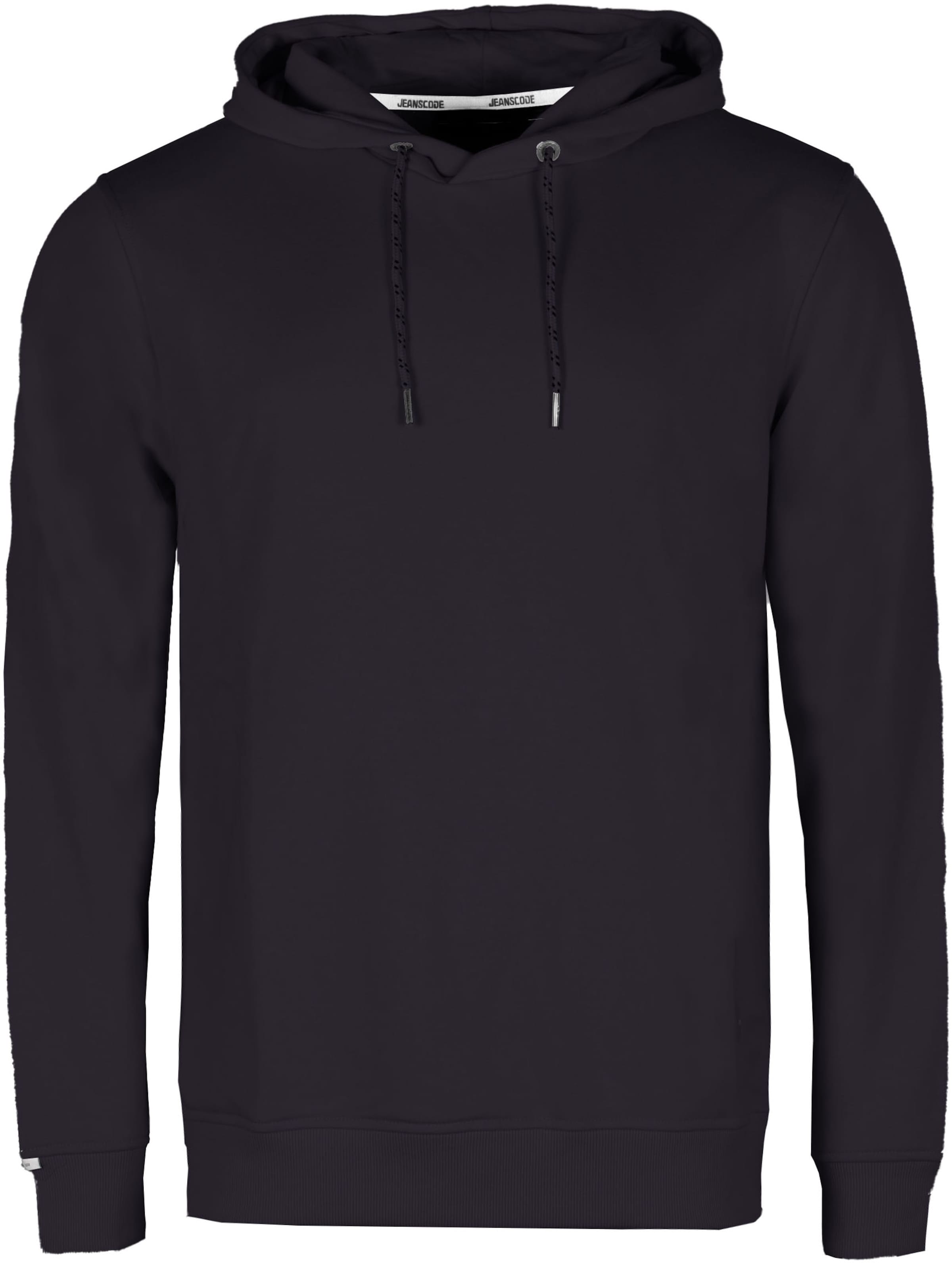 INDICODE JEANS Sweatshirt in Black: front