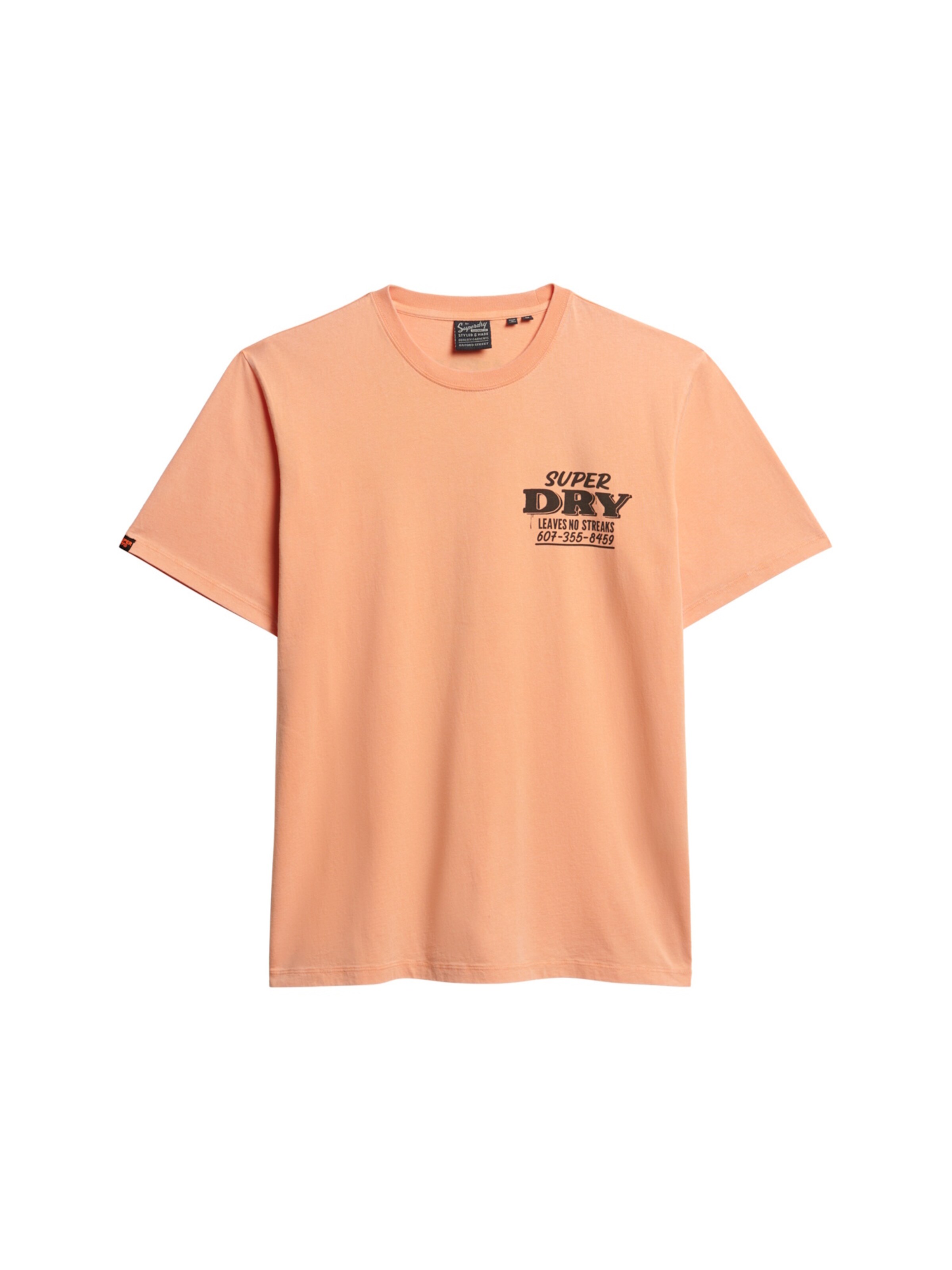 T-Shirt 'Trade Tools' Superdry en orange : devant