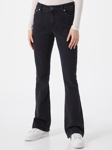 MUD Jeans - Vaquero 'Hazen' en negro: frente
