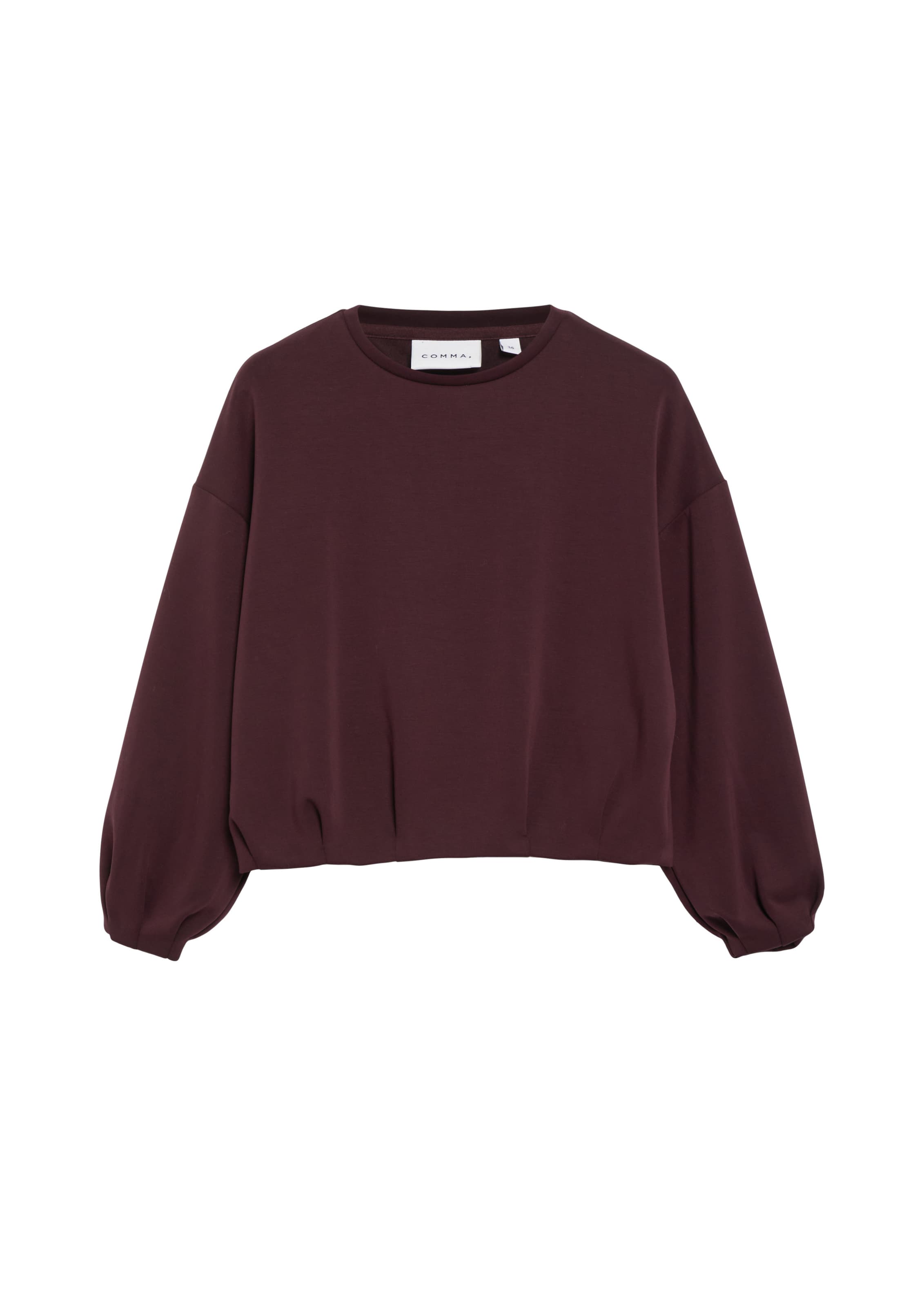 COMMA Sweatshirt in Lila: Vorderseite