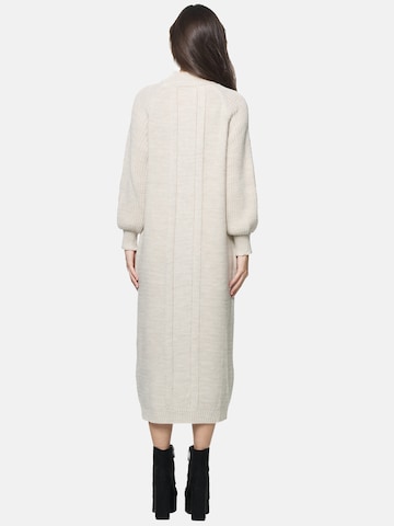 Robes en maille Elara en beige