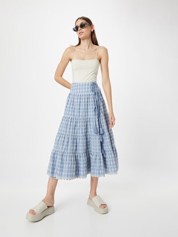 Derhy Skirt 'FLORIDE' in Blue