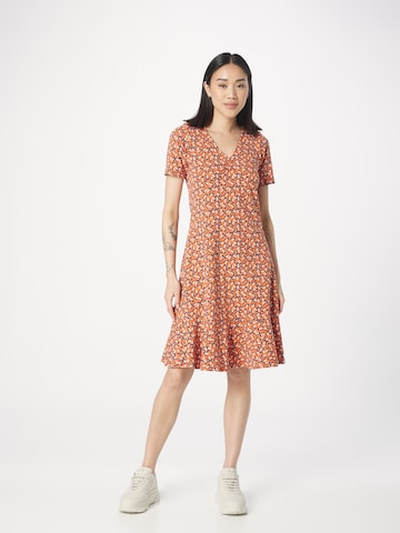 Tranquillo Dress in Orange: front