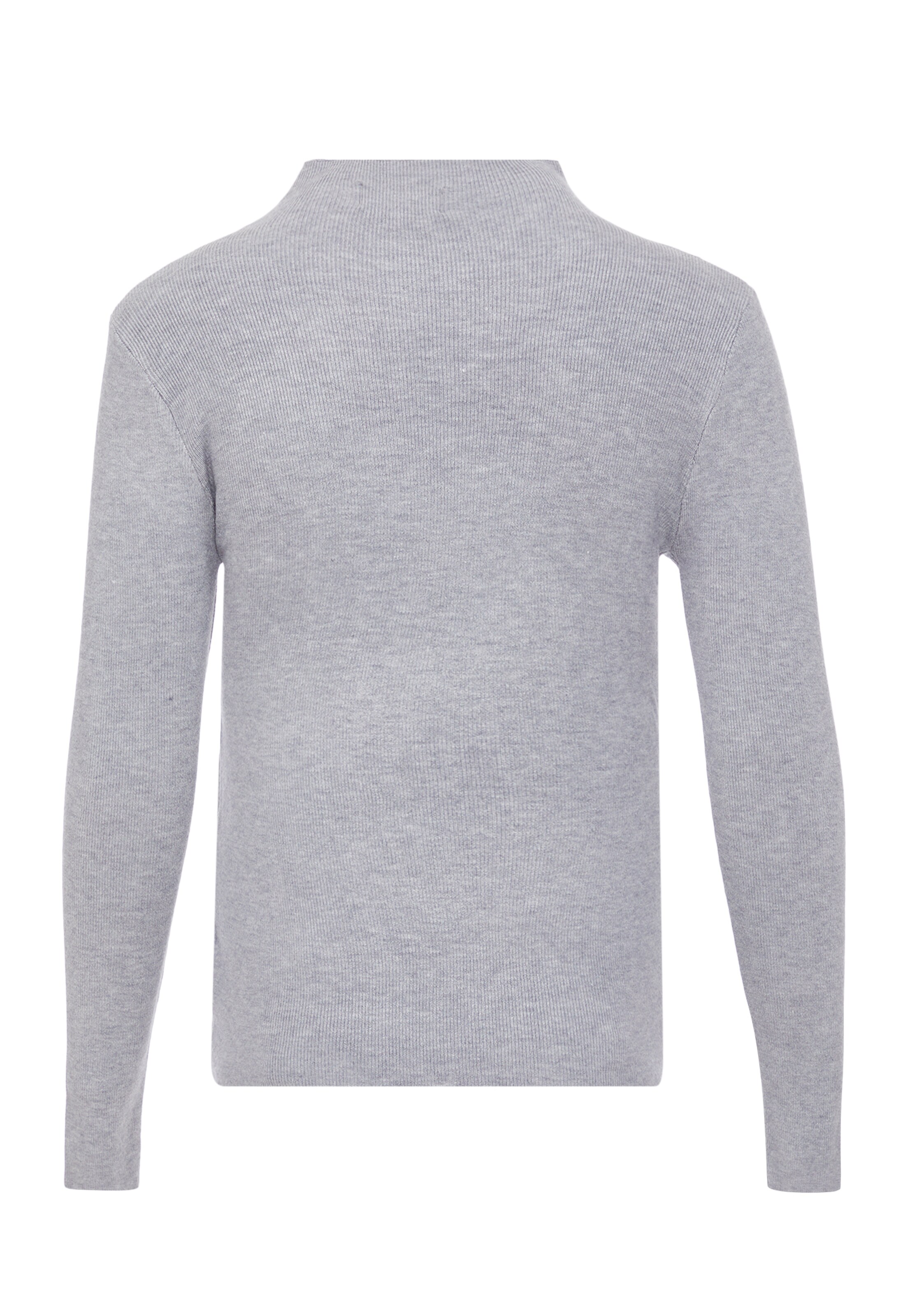 bling bling by leo Pullover in Grau