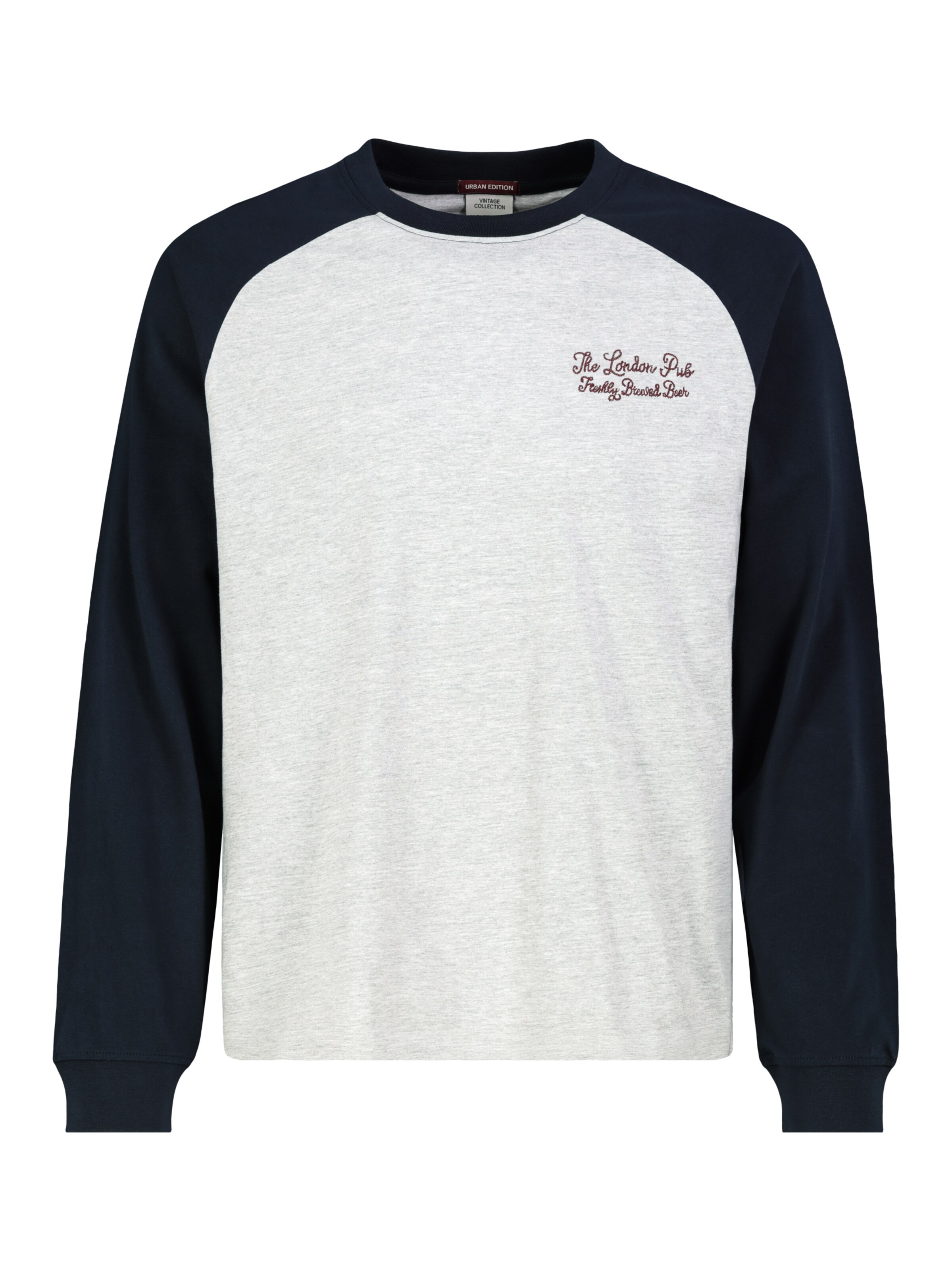 Eight2Nine Shirt in Grau: Vorderseite