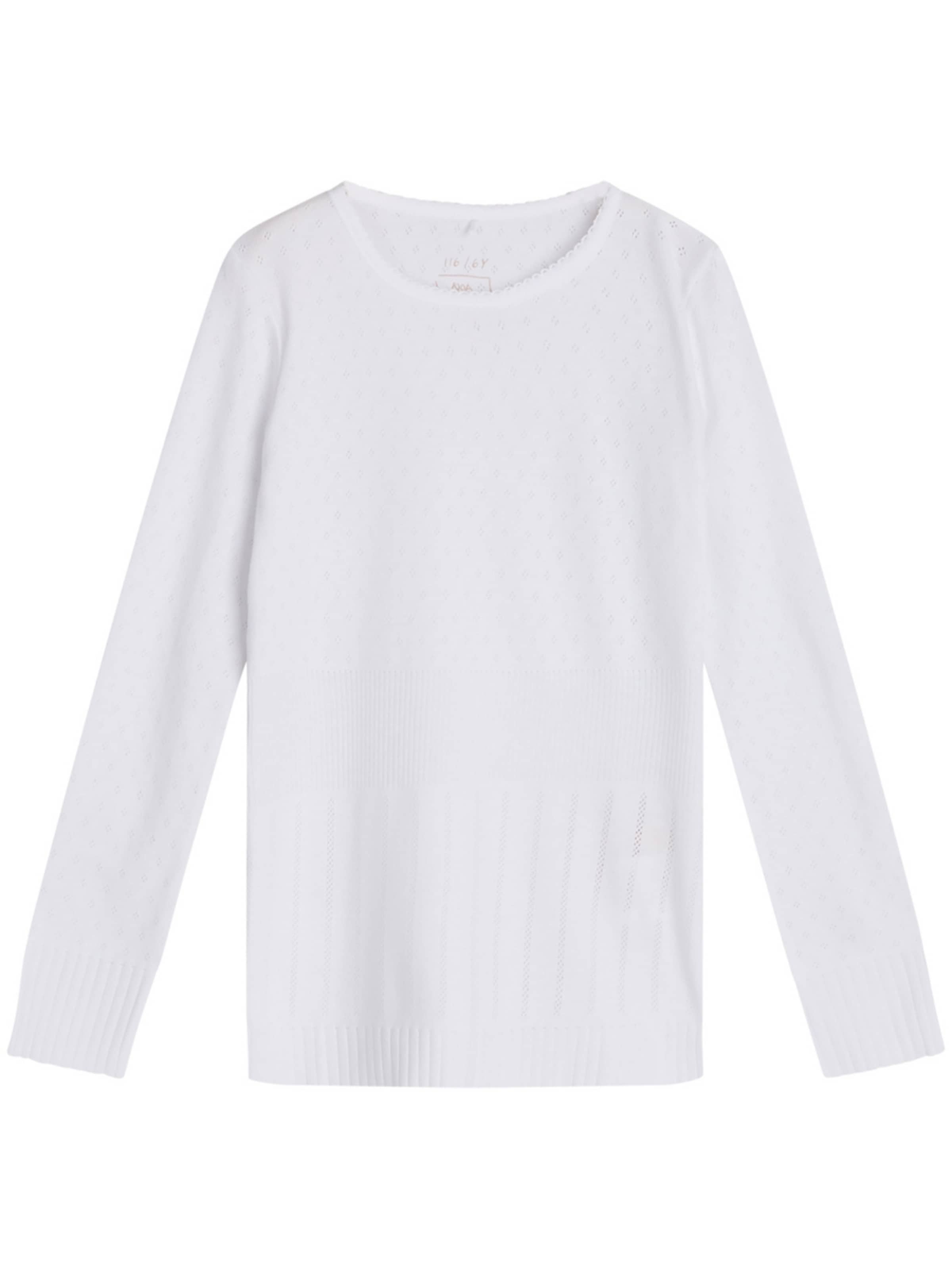 NOA NOA miniature Pullover 'Mini' i hvid: forside