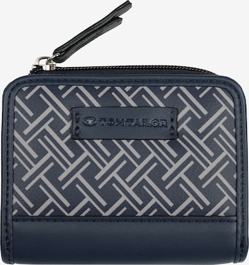 TOM TAILOR Wallet 'Yoki' in Blue: front