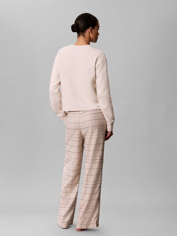 Calvin Klein Pyjamabroek in Beige