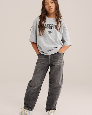 T-Shirt WE Fashion en gris