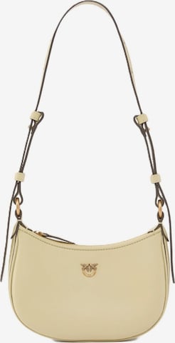 Borsa a spalla '103538 A0F1' di PINKO in giallo: frontale