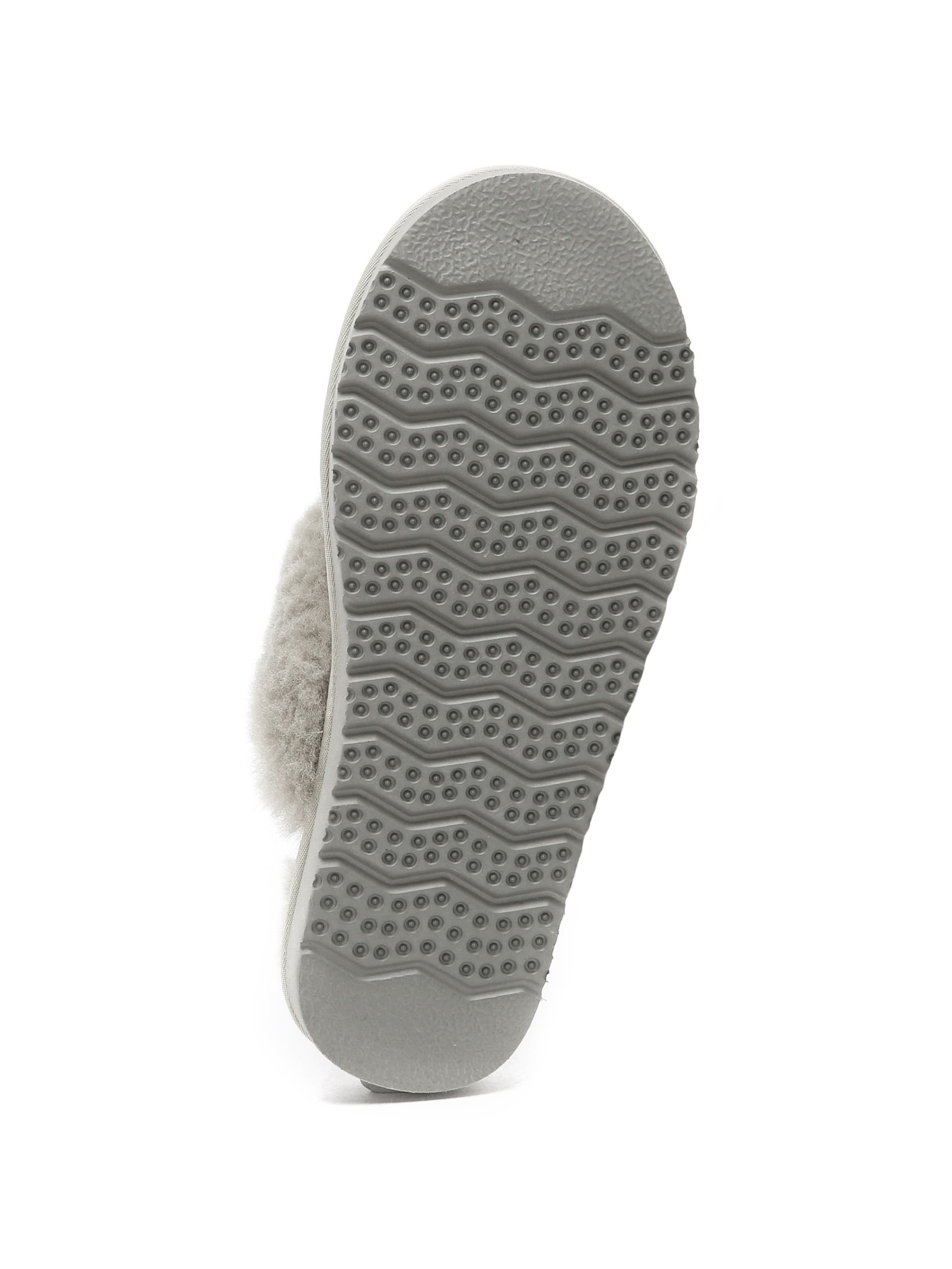 Everau Hausschuh in Grau