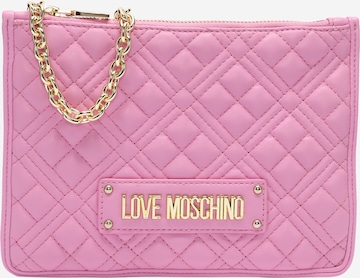 Love Moschino Сумка через плечо в Ярко-розовый: спереди