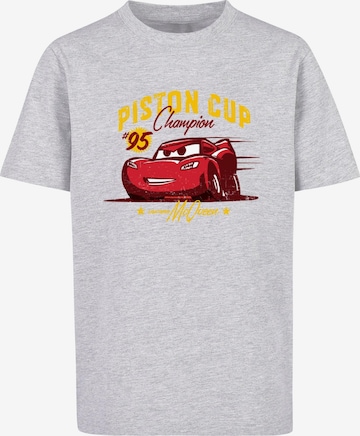 ABSOLUTE CULT Shirt 'Cars - Piston Cup Champion' in Grey: front