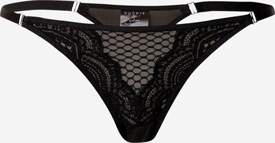 fekete Hunkemöller String bugyik 'Duckie', Termék nézet