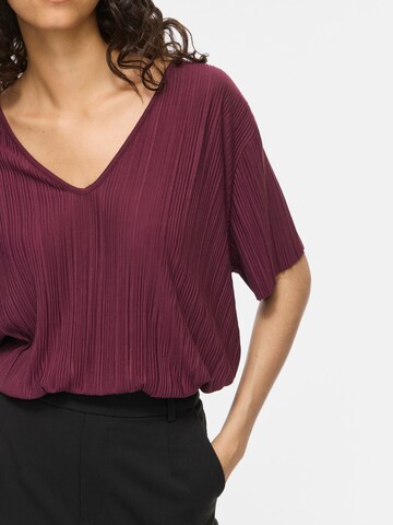VILA T-Shirt 'VIPlis' in Lila
