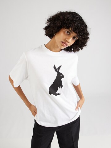 UNITED COLORS OF BENETTON T-Shirt in Weiß: Vorderseite