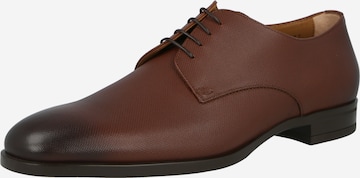 BOSS Casual Lace-Up Shoes 'Kensington' in Brown: front