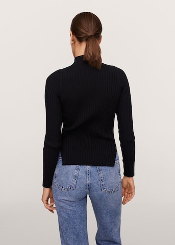 MANGO Sweater 'Nura' in Black