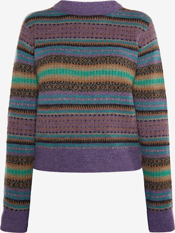 usha FESTIVAL Sweater 'Rakata' in Purple: front