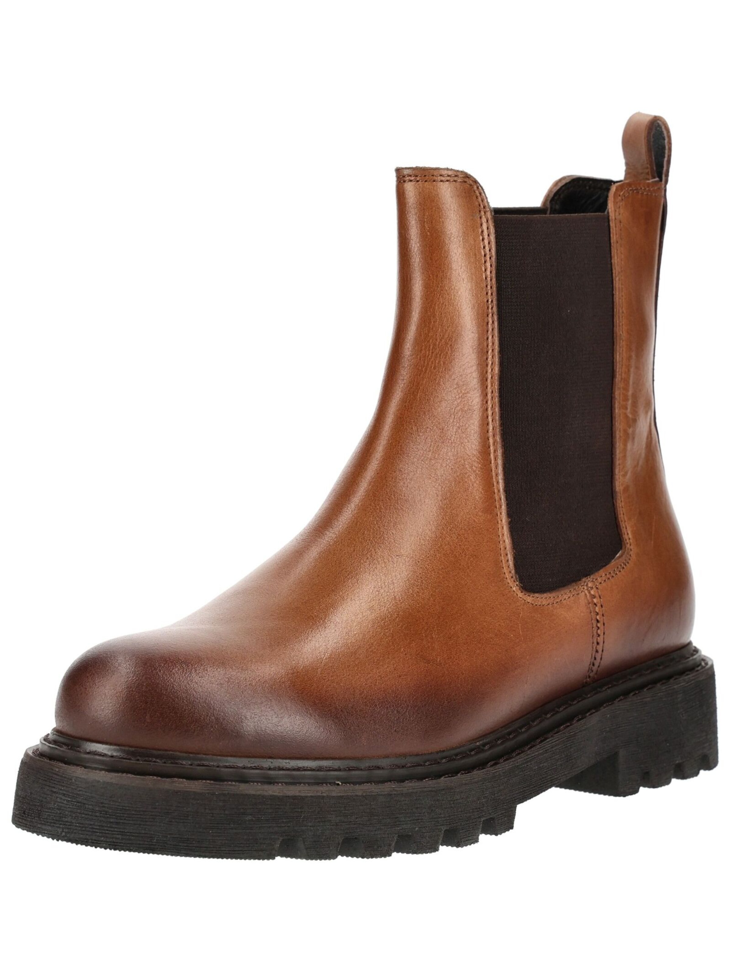 Copenhagen shoes Chelsea boots in Brown: front