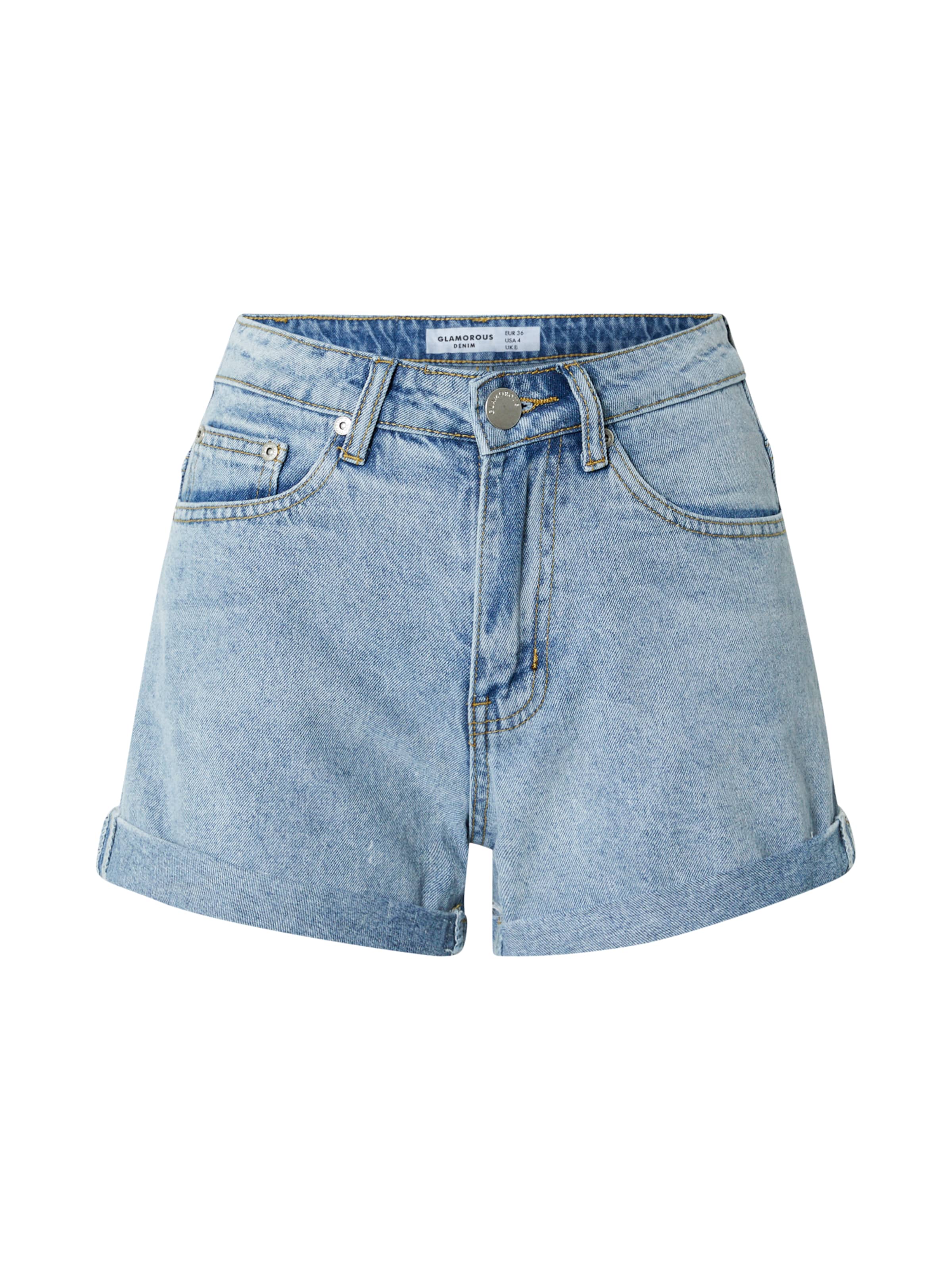 GLAMOROUS Normální Džíny – modrá: přední strana