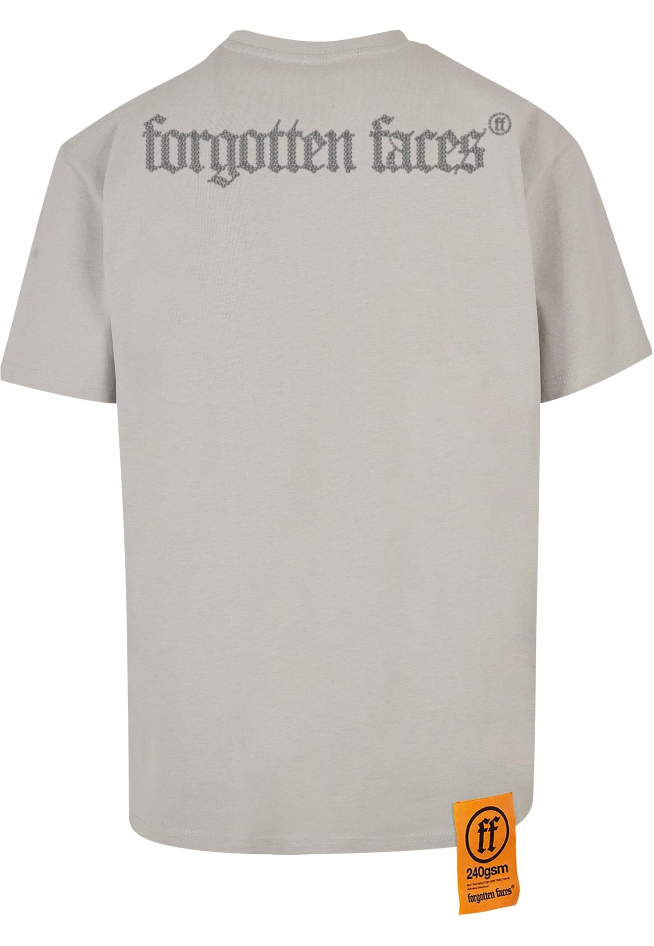 Forgotten Faces Bluser & t-shirts 'Diamond Skull' i grå