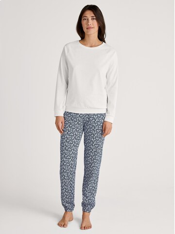 CALIDA Pajama Pants 'Favourites Botanic' in Blue