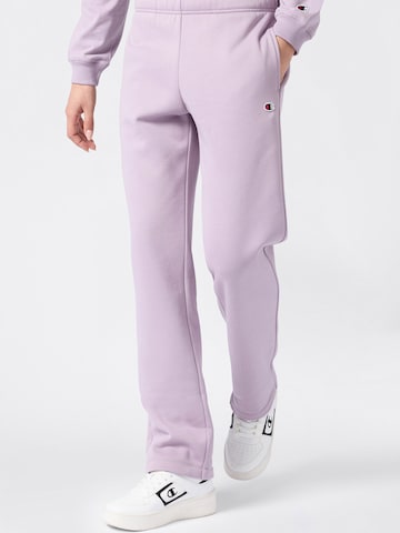 Champion Authentic Athletic Apparel Regular Broek in Lila