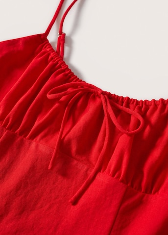 Robe 'Suriname' MANGO en rouge