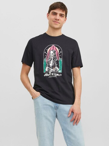 T-Shirt JACK & JONES en noir : devant