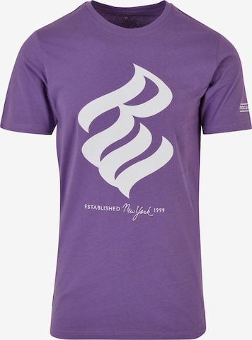 T-Shirt ROCAWEAR en violet : devant