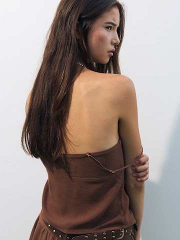 Haut Pull&Bear en marron