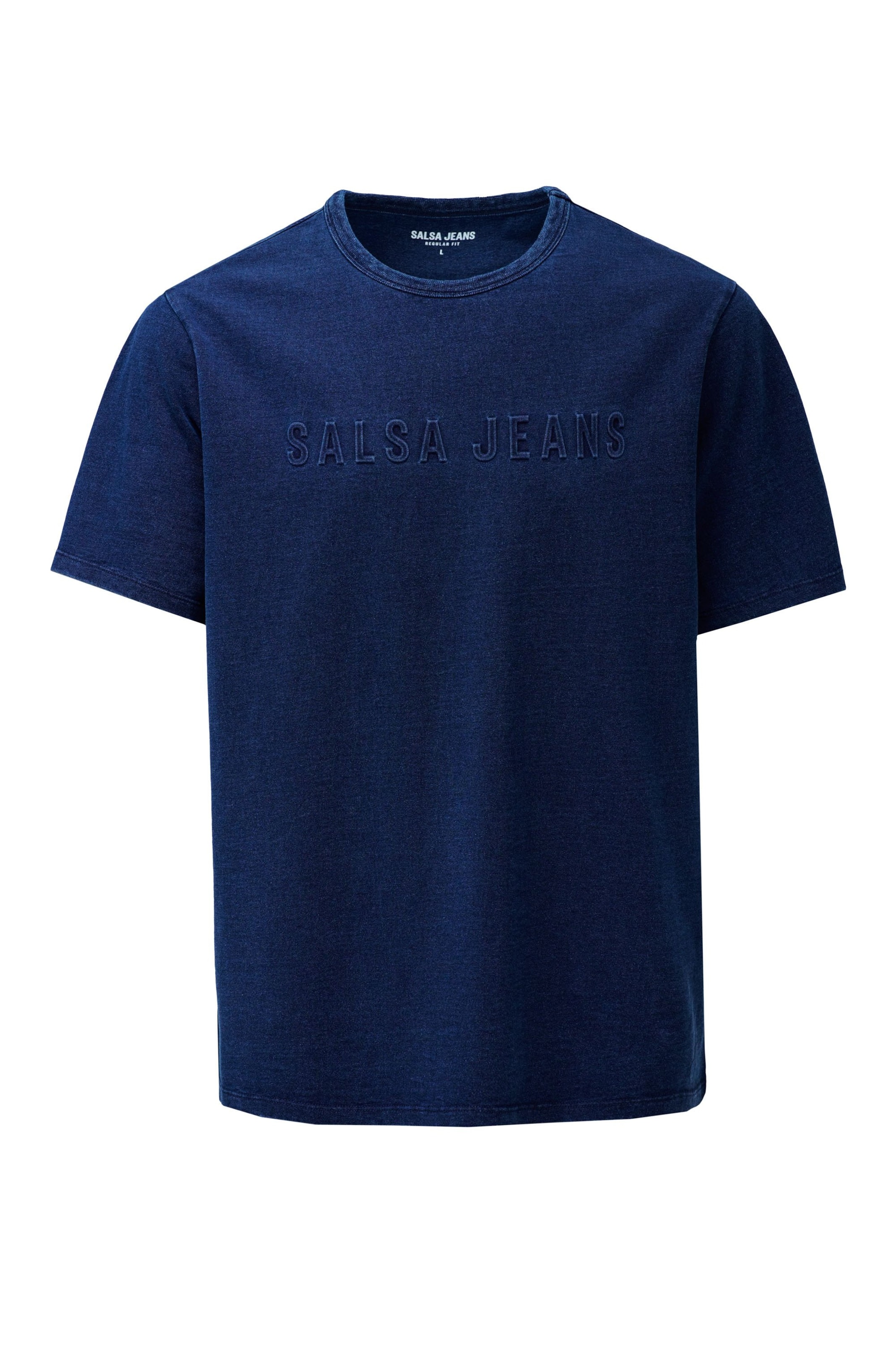 Salsa Jeans Shirt in Blauw: voorkant