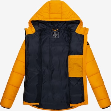 Veste d’hiver 'Leandraa' MARIKOO en jaune