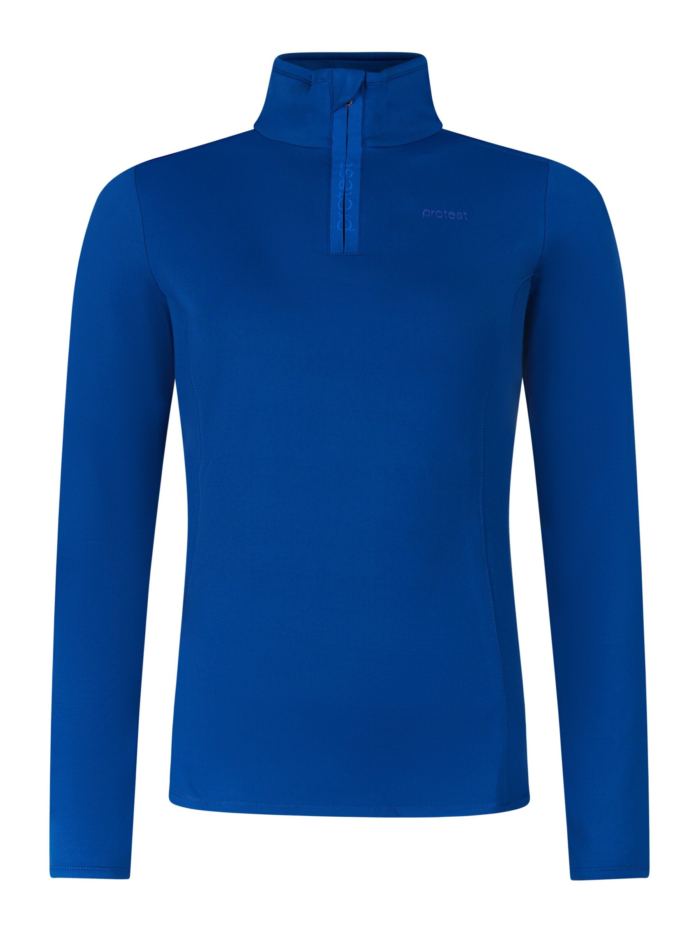 PROTEST Sportief sweatshirt 'REFABRIZ' in Blauw: voorkant