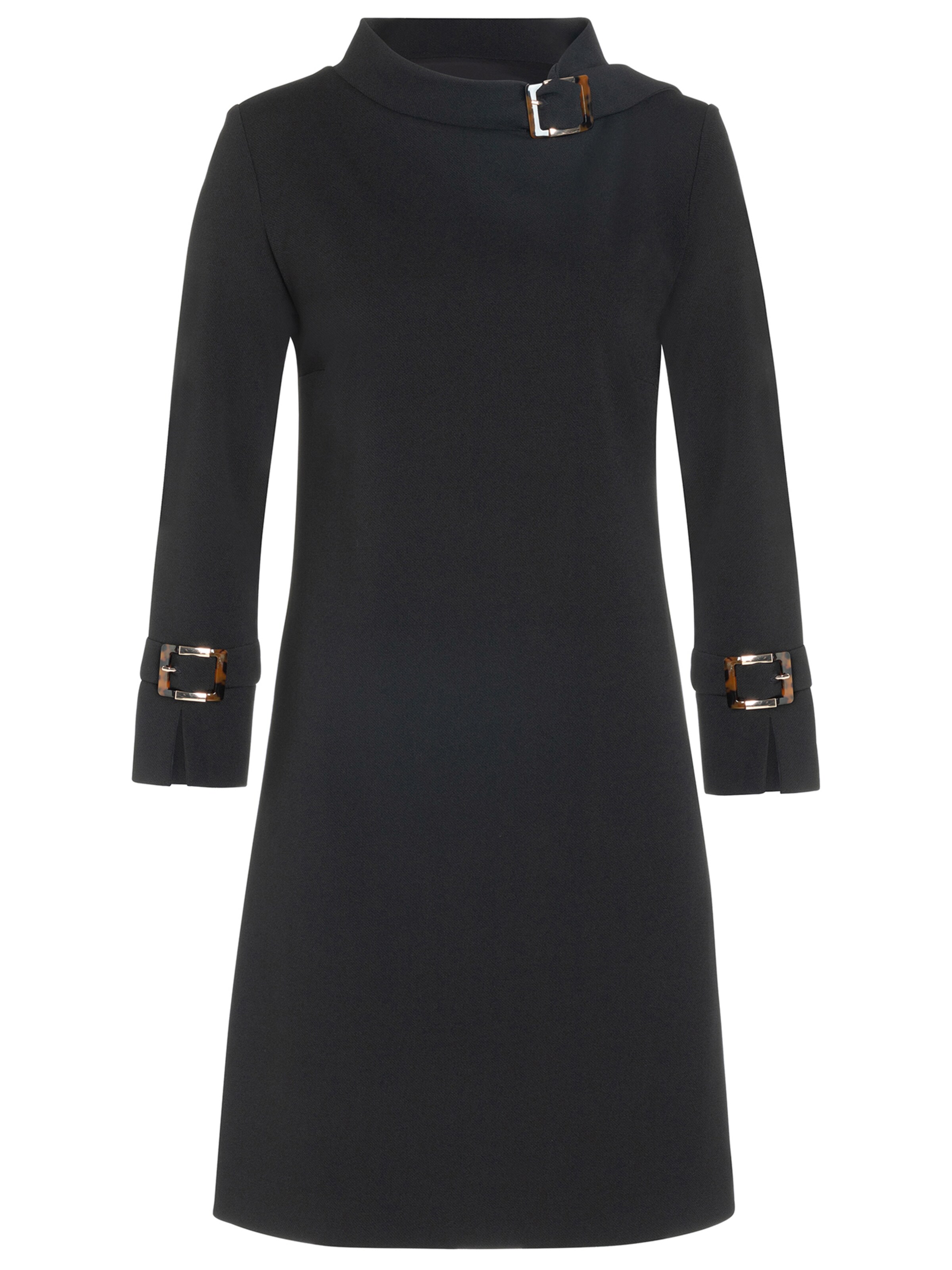 Ana Alcazar Dress ' Sida ' in Black: front