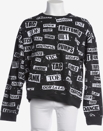 MOSCHINO Sweatshirt / Sweatjacke M in Schwarz: Vorderseite