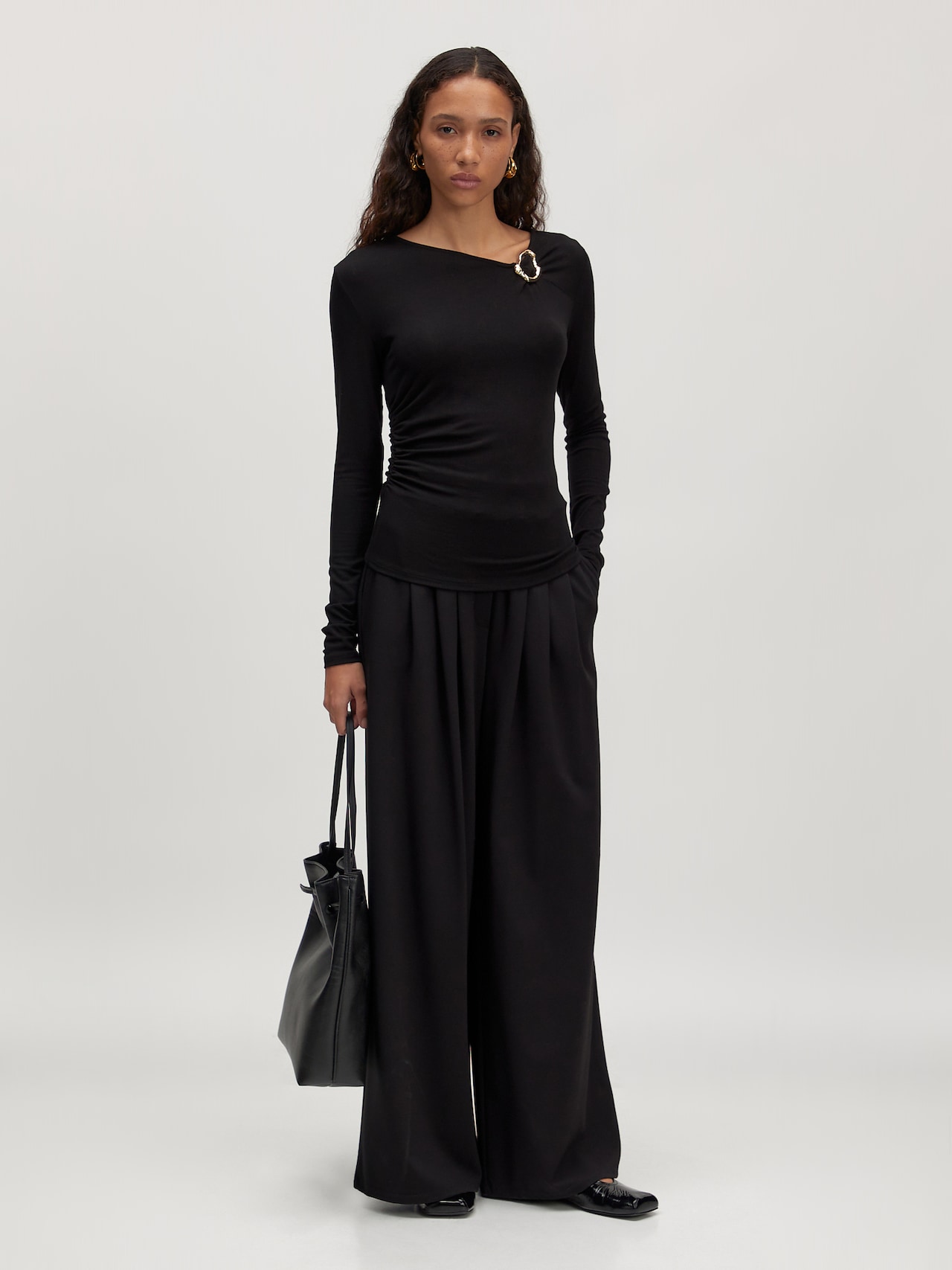 EDITED Produits T-shirt 'Emmeline' noir