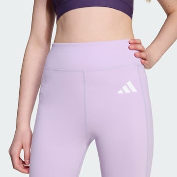ADIDAS SPORTSWEAR Skinny Sporthose 'Optime Favorite' in Lila