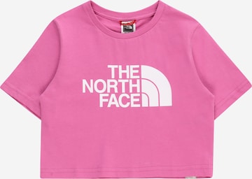 THE NORTH FACE T-Shirt 'Easy' in Pink: predná strana