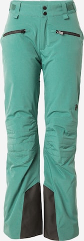 PEAK PERFORMANCE Regular Outdoor Pants 'Scoot' in Green: front