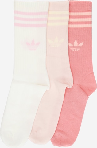 ADIDAS ORIGINALS Socks in Beige: front