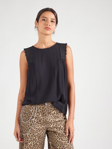Camicia da donna 'VIPERNILLU' di VILA in nero: frontale