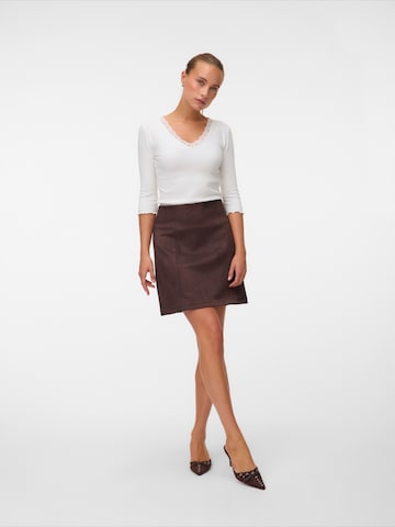 VERO MODA Kjol 'VMDONNAHAZEL' i brun