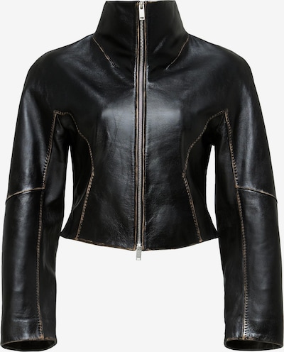 V S P Winterjacke 'Serra' in schwarz, Produktansicht